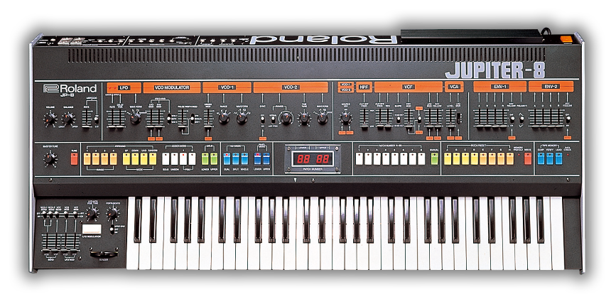 Roland SYSTEM-8 49 Key Plug Out Synthesizer Inc. Jupter-8 & Juno-106 Plug Outs