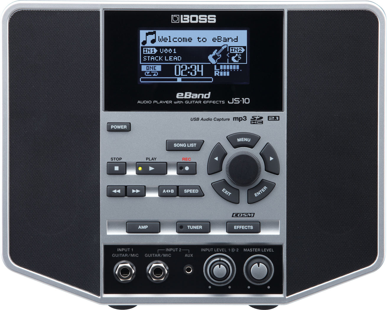 BOSS JS-10 Desktop Audio Player with Guitar Effects