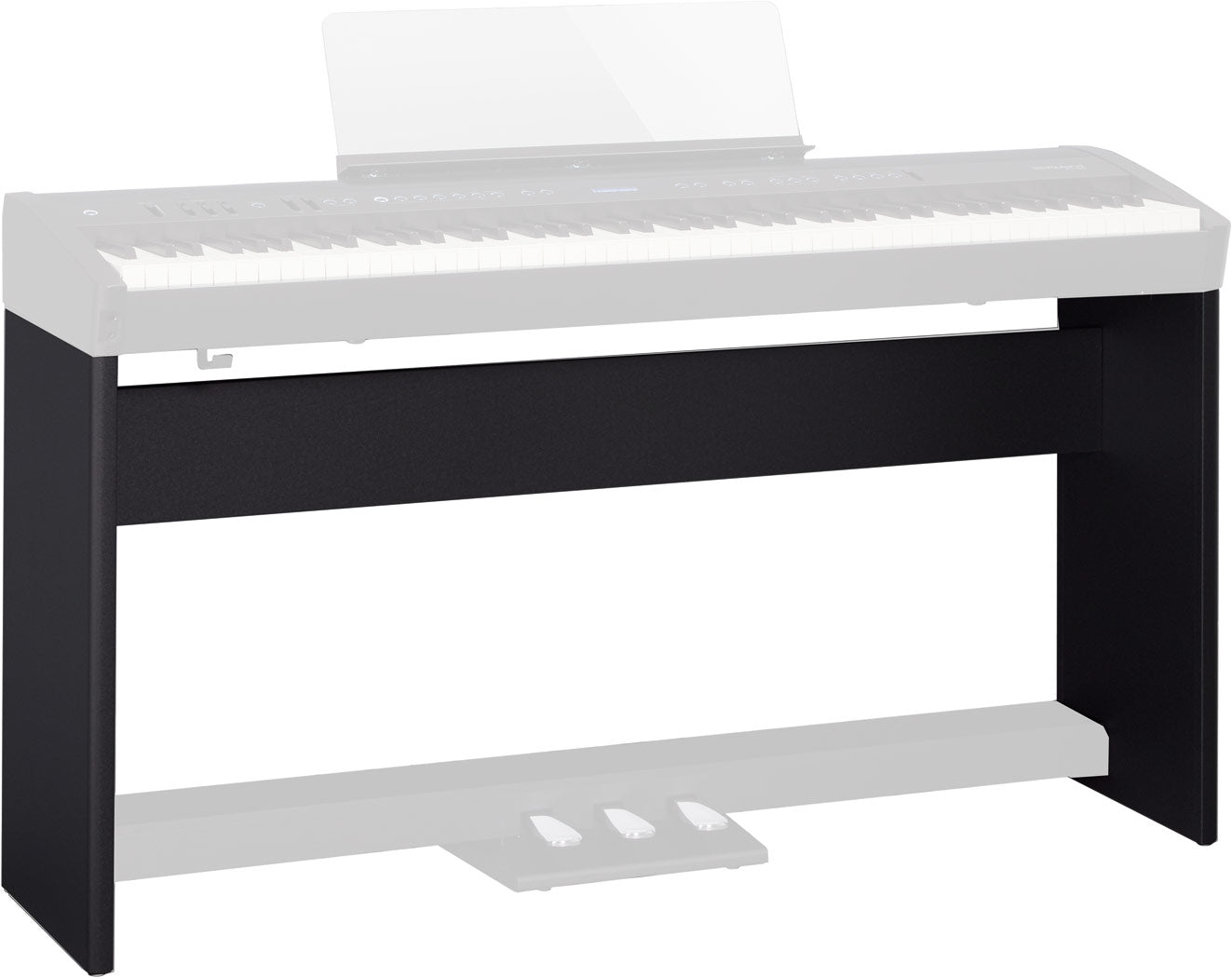 Roland KSC-72-BK Stand For FP-60-BK Piano (Black)