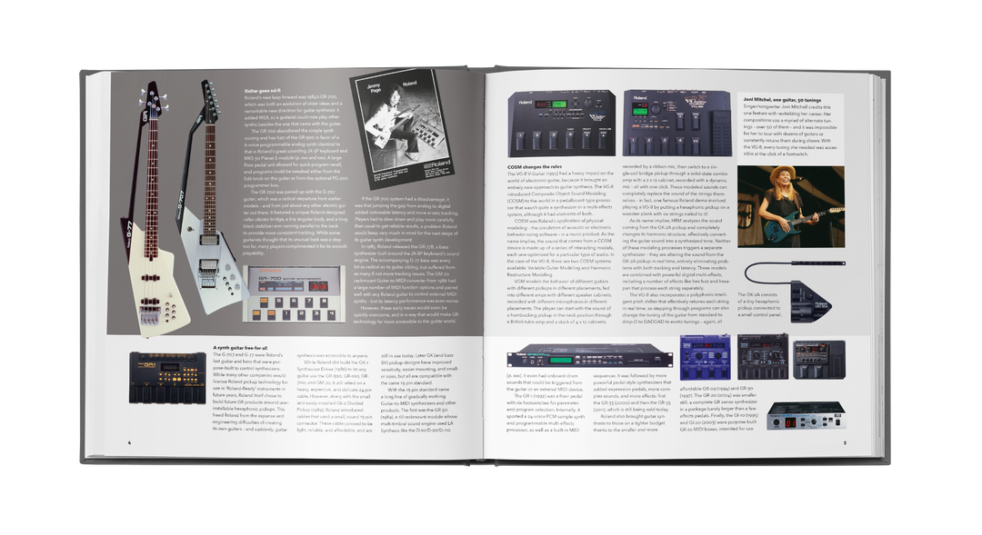 Inspire the Music - 50 years of Roland History Hardback Book