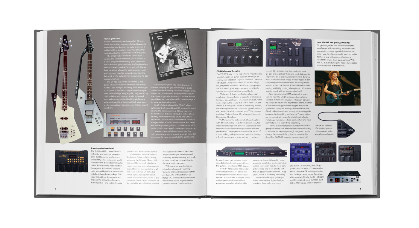Inspire the Music - 50 years of Roland History Hardback Book