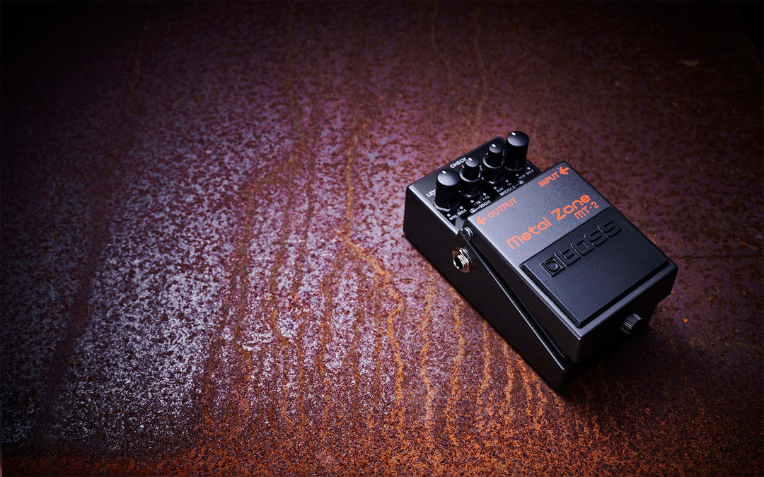 BOSS MT-2 Metal Zone, High Gain Distortion Pedal – Roland