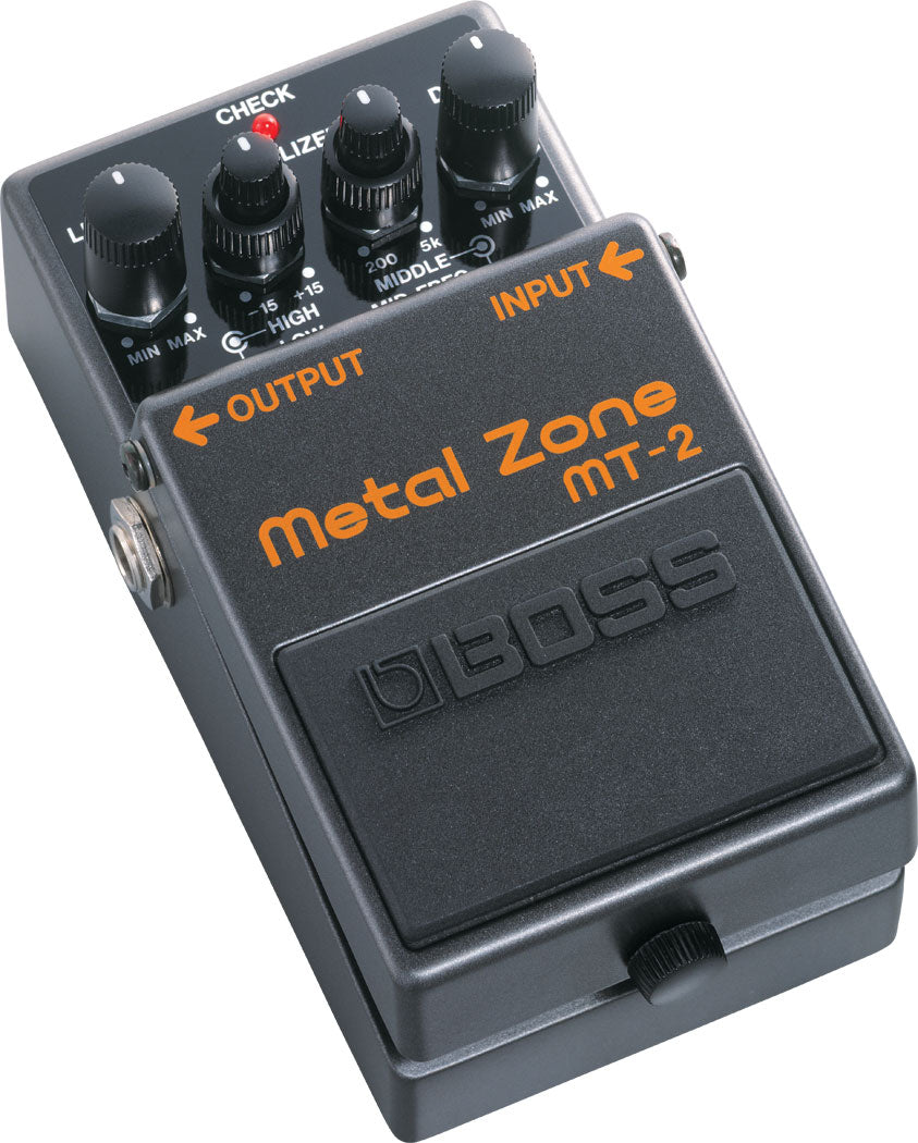 BOSS MT-2 Metal Zone, High Gain Distortion Pedal