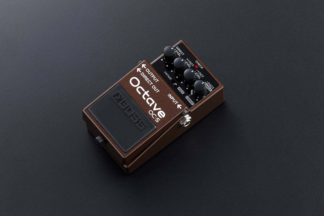 BOSS OC-5 Octave（通電試奏のみ・新品同様・付属品完備） BOSS OC-5 Polyphonic Octave Pedal For Guitar And Bass – Roland