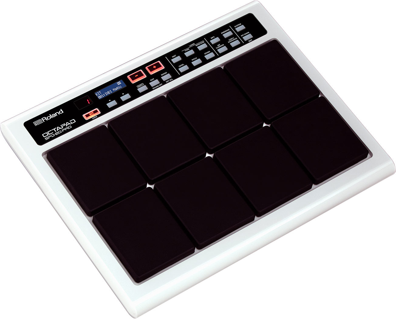 Roland SPD-20PRO 8-Pad Percussion Pad with Loop Function (White)