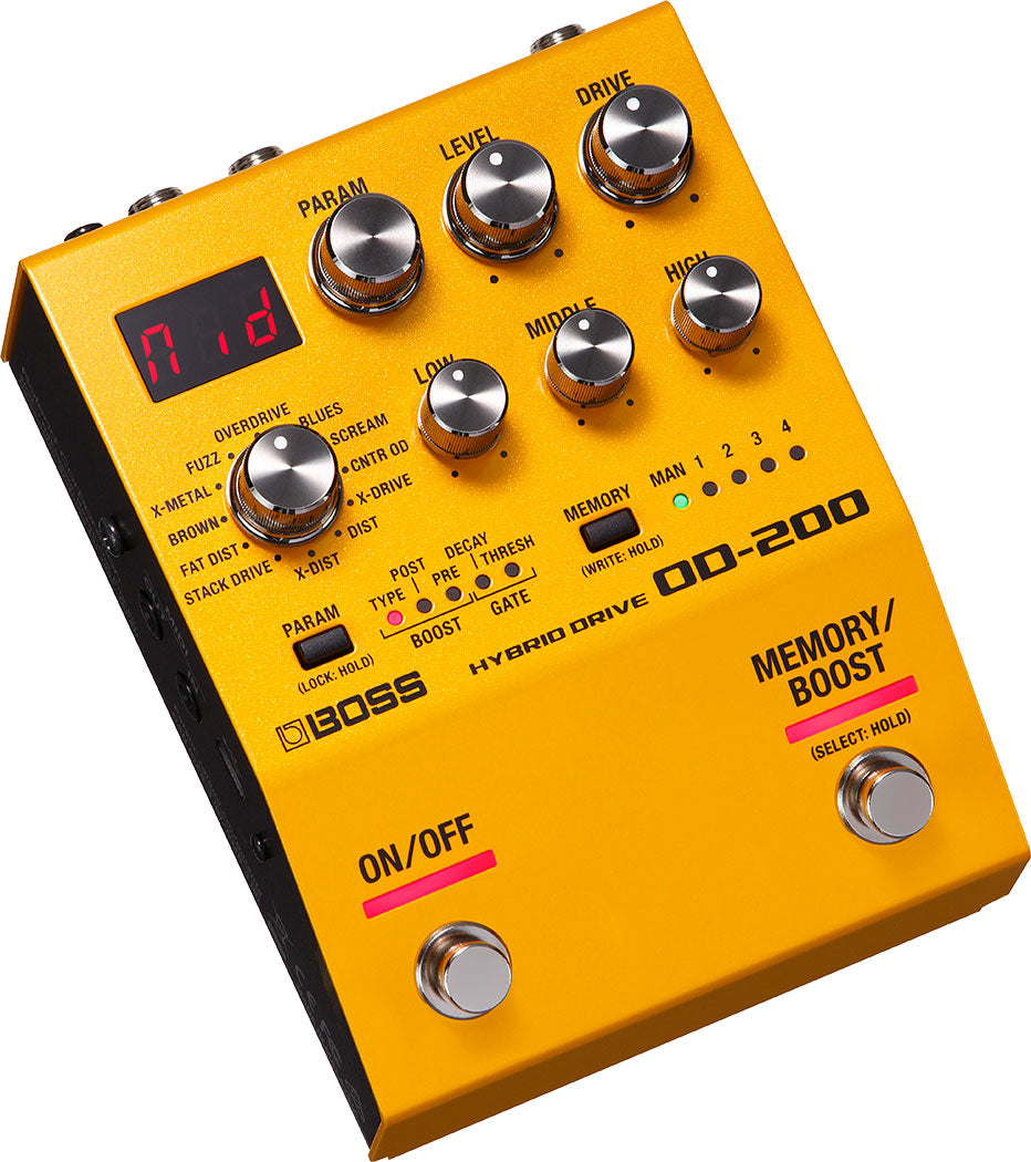 ギター BOSS OD-200 Hybrid Drive BOSS OD-200 Hybrid Drive Pedal – Roland Store London