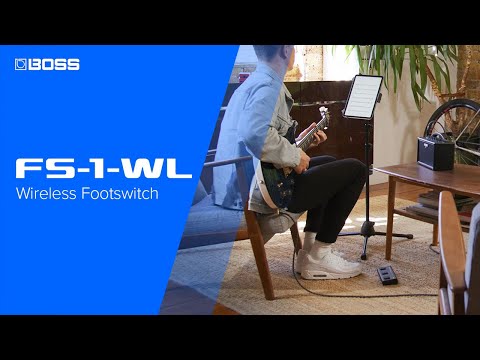 BOSS FS-1-WL Wireless 3 Button Footswitch