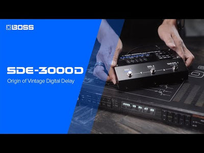 BOSS SDE-3000EVH Rack Delay Pedal