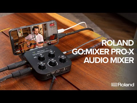 Roland GO:MIXER PX Compact Audio Mixer For Smartphones