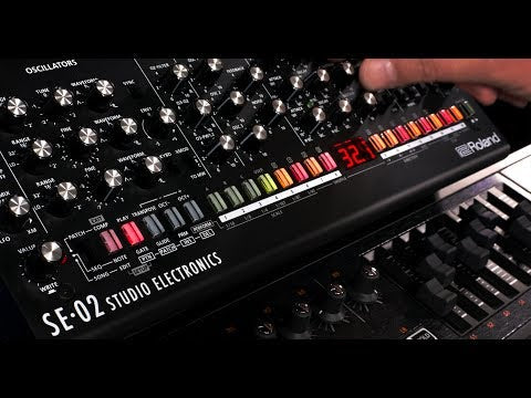 Roland SE-02 Analog Synth Collaboration Between Roland &