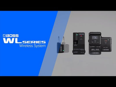 BOSS WL-60 Wireless System with Body Pack Transmitter