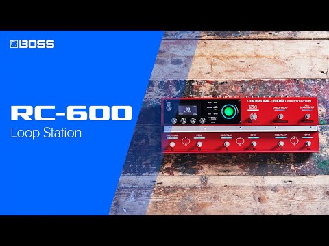 BOSS RC-600 Flagship 6 Track Pedal Looper – Roland Store London