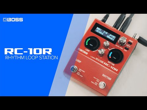 BOSS RC-10R Dual Track Rhythm Looper with Drum Machine – Roland Store London