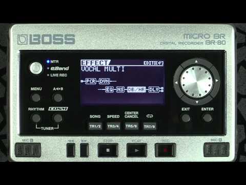 新品 BOSS MICRO BR-80 MTR デジタルレコーダー eBand BOSS BR-80 Micro BR デジタルレコーダー(MTRモード、eBandモード
