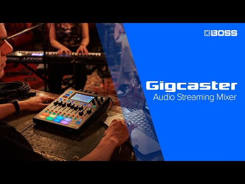 BOSS GCS-8 Gigcaster Audio Mixer – Roland Store London