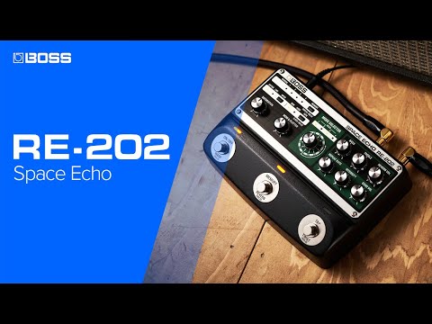 BOSS RE-202 Space Echo Pedal – Roland Store London