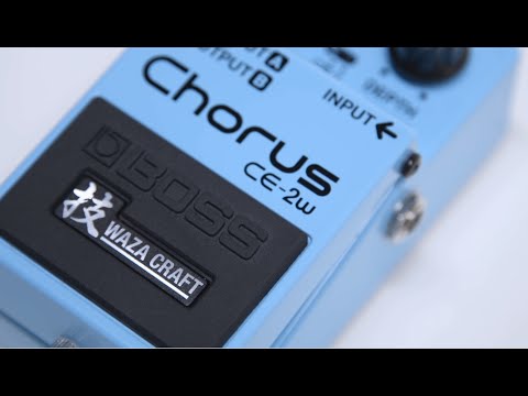 BOSS CE-2W Waza Craft Chorus Pedal