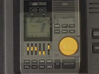BOSS DB-90 Metronome & Practice Aid with Memory Function & MIDI Input