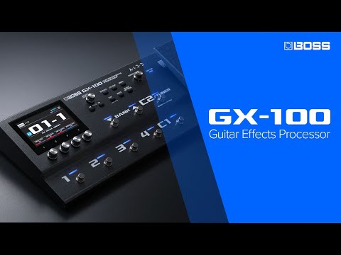 BOSS GX-100 Portable Floor Multi FX – Roland Store London