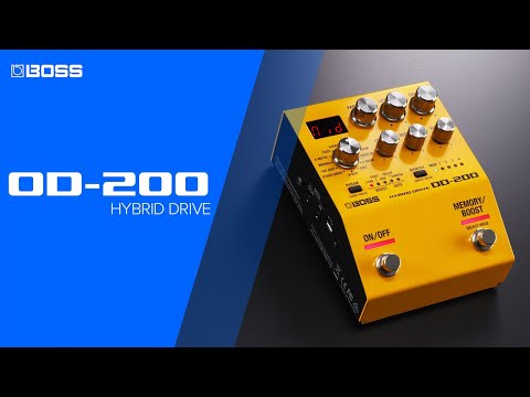 BOSS OD-200 Hybrid Drive Pedal – Roland Store London