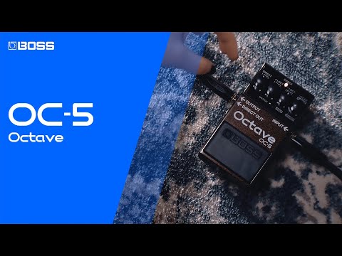 BOSS OC-5 Polyphonic Octave Pedal For Guitar And Bass