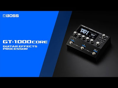 BOSS GT-1000CORE Multi Effects in Pedalboard Friendly Case