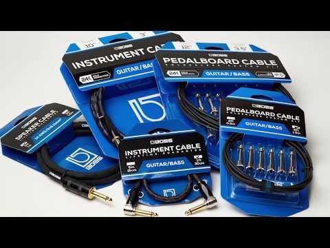 BOSS BCK-24 Pedal Board Cable Kit, 24 Connectors, 24ft/7.3m Cable