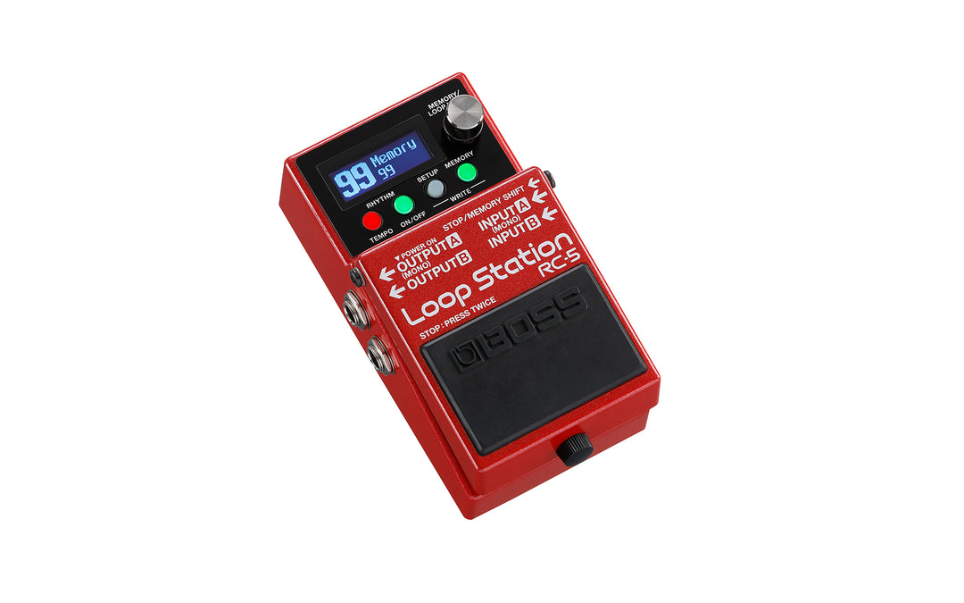 BOSS Loop Station RC-5 ループペダル BOSS RC-5 Loop Station - GigGear