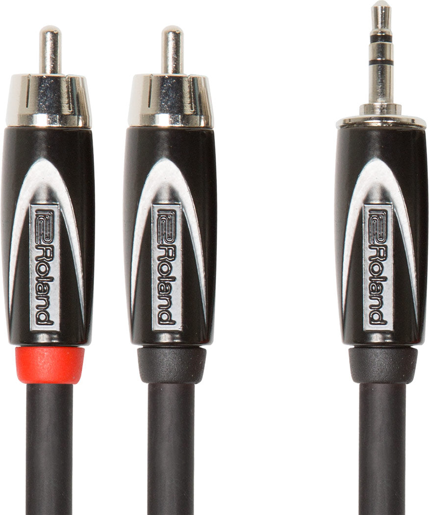 Roland RCC-5-352RV2 Interconnect Cable, 5ft/1.5m,  3.5mm TRS-Dual RCA