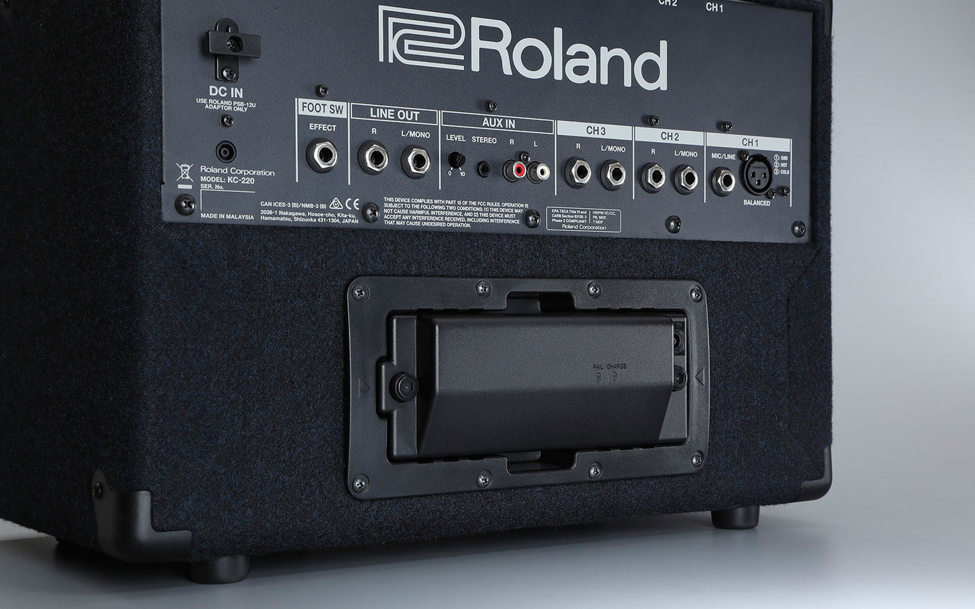 Roland BTY-NIMH/A Rechargeable Amp Power Pack For Cube Street Ex, AC-33, KC-220, BA-330