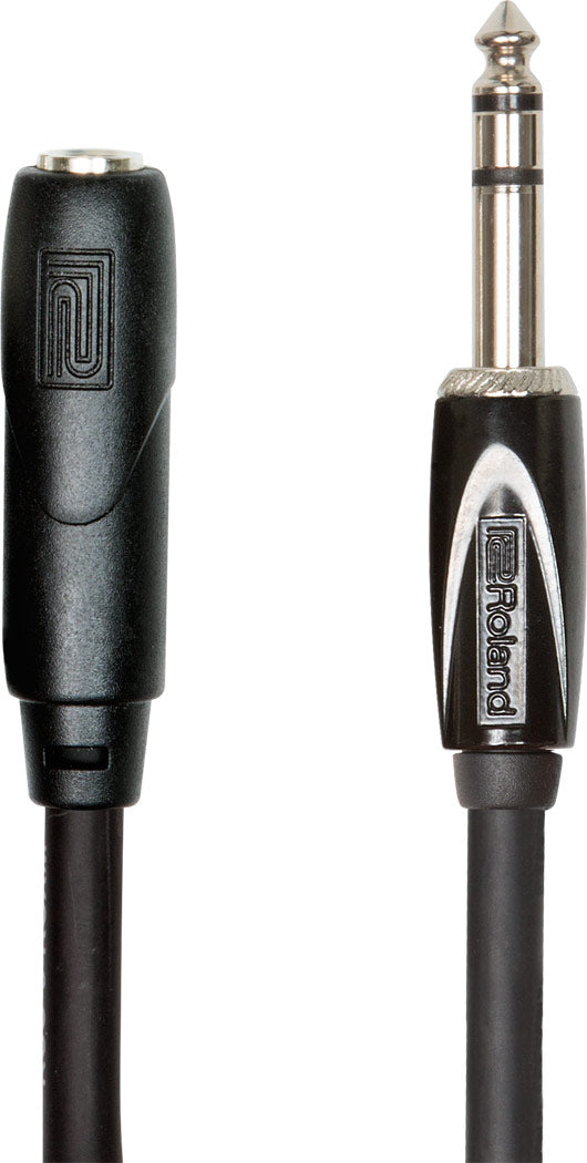 Roland RHC-25-1414 25ft/7.5m Headphone Extension Cable, 1/4" TRS Male To Female