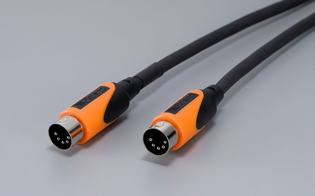 Roland RMIDI-B15 MIDI Cable, 15ft/4.5m, Black Series – Roland