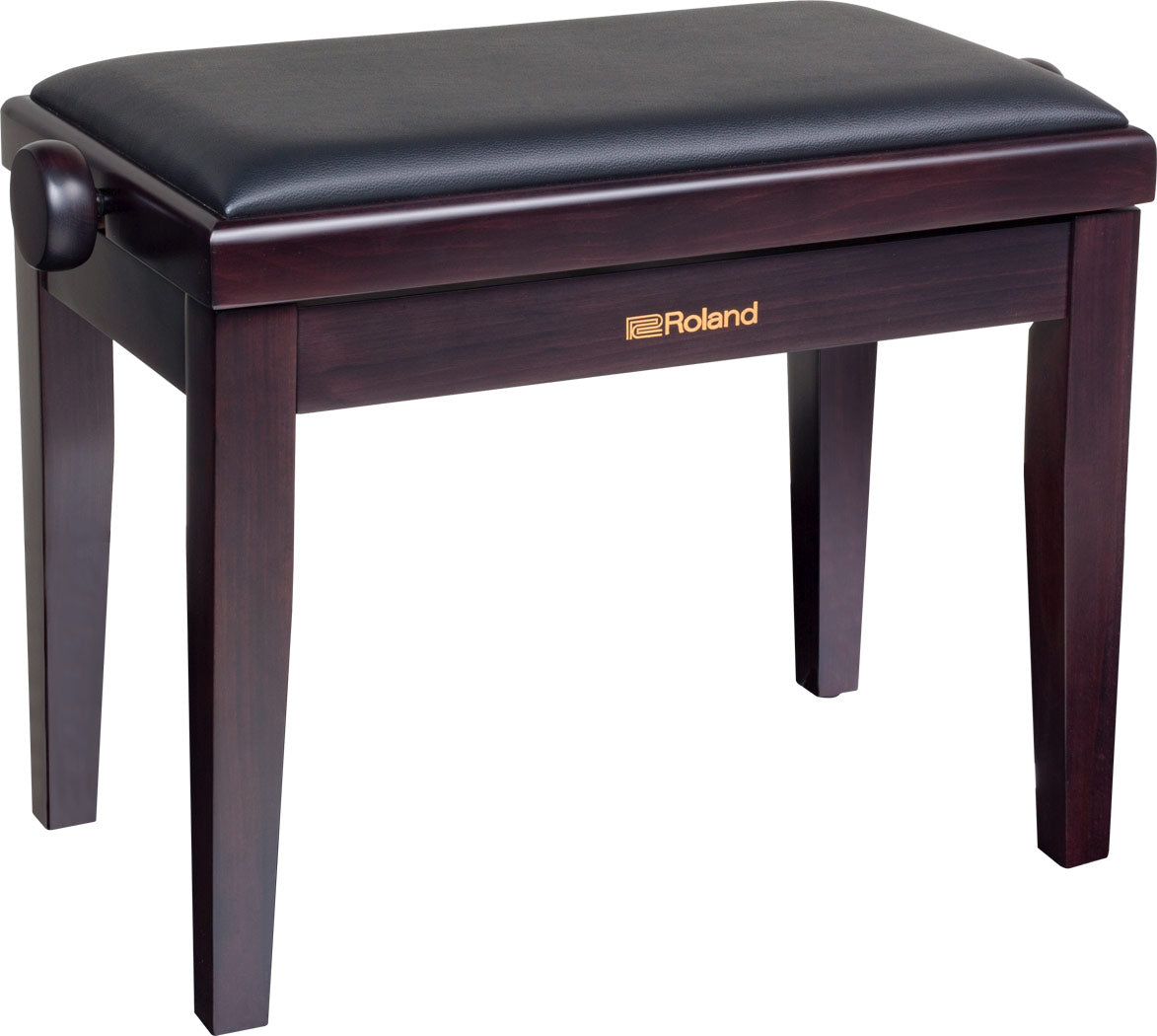 Roland RPB-200RW Piano Bench, Rosewood, Vinyl Seat