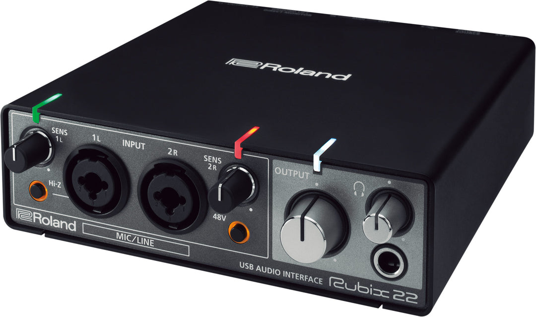 DTM・DAW Roland RUBIX24 Roland RUBIX22 2 In/2 Out, Hi Res USB Audio Interface For Mac, PC