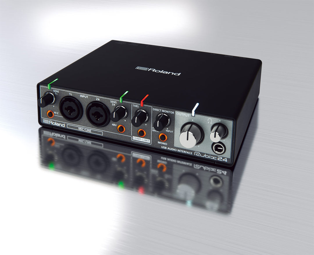 Roland RUBIX24 2 In/4 Out, Hi Res USB Audio Interface For Mac, PC