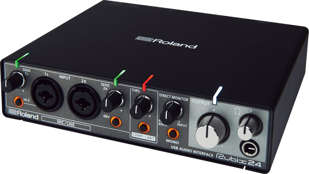 Roland RUBIX24 2 In/4 Out, Hi Res USB Audio Interface For Mac, PC