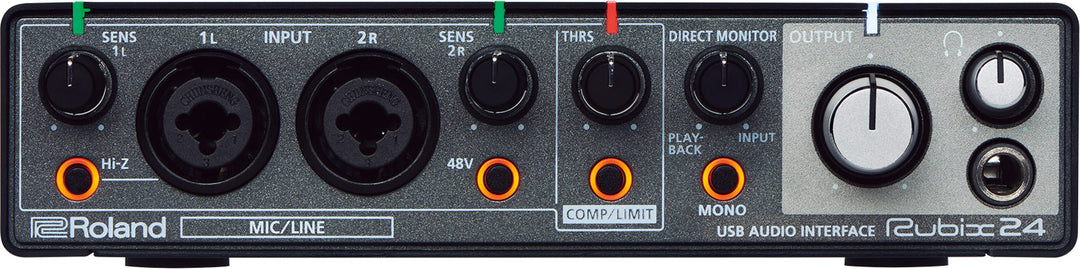Roland RUBIX24 2 In/4 Out, Hi Res USB Audio Interface For Mac, PC