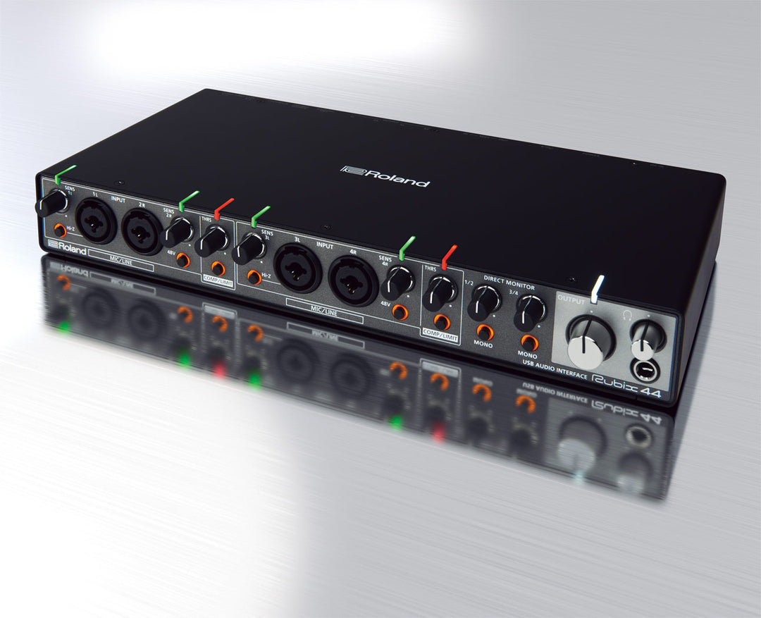 Roland RUBIX44 4 In/4 Out, Hi Res USB Audio Interface For Mac, PC