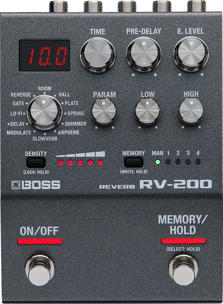 BOSS RV-200 Reverb Pedal