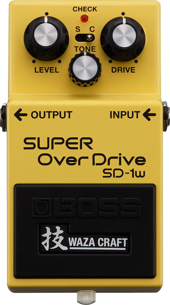 BOSS SD-1W Waza Craft Super Overdrive Pedal