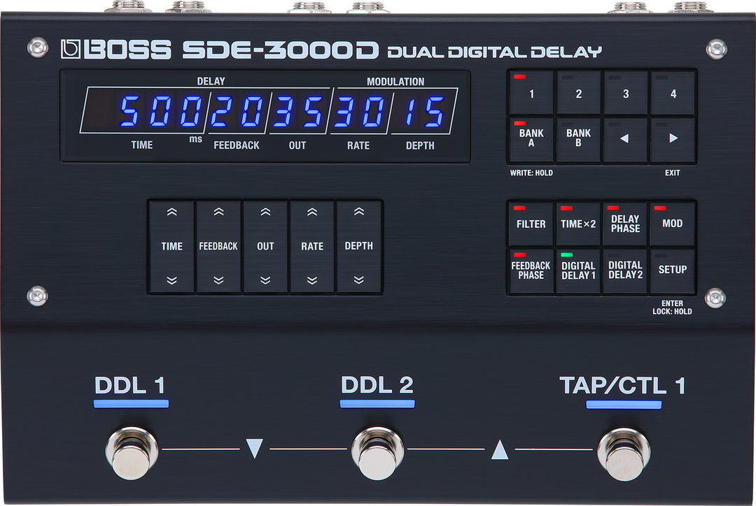 BOSS SDE-3000D Rack Delay Pedal – Roland Store London