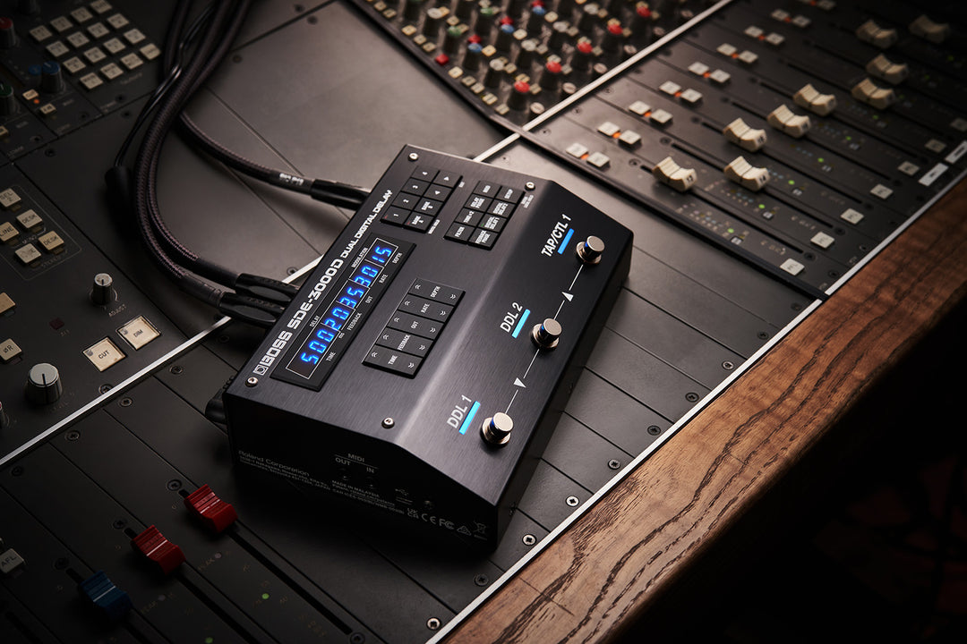 BOSS SDE-3000D Rack Delay Pedal – Roland Store London