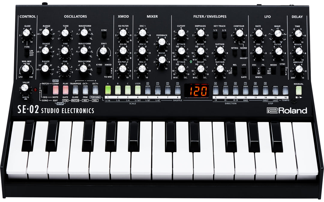 DTM・DAW Roland SE-02 Roland SE-02 Boutique Analog Synthesizer – Easy Music Center