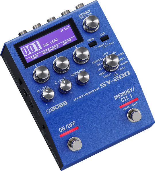 ギター BOSS synthesizer SY-200 BOSS SY-200 Polyphonic Guitar Synthesizer Pedal – Roland Store London