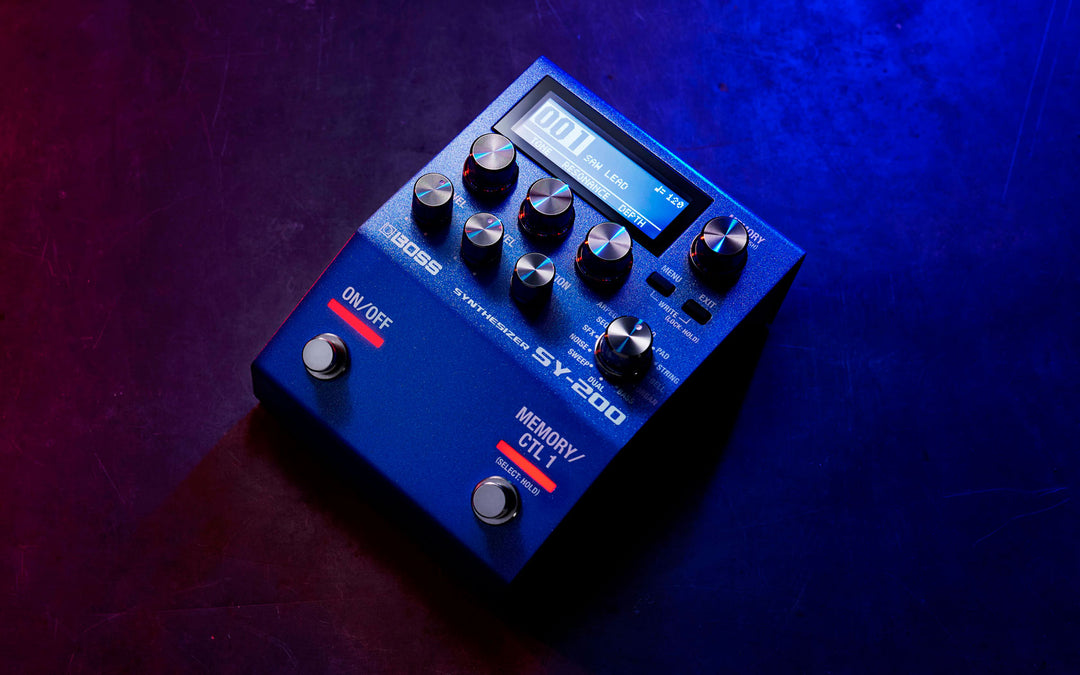 boss sy-200 synthesizer pedal BOSS SY-200 Polyphonic Guitar Synthesizer Pedal – Roland Store London