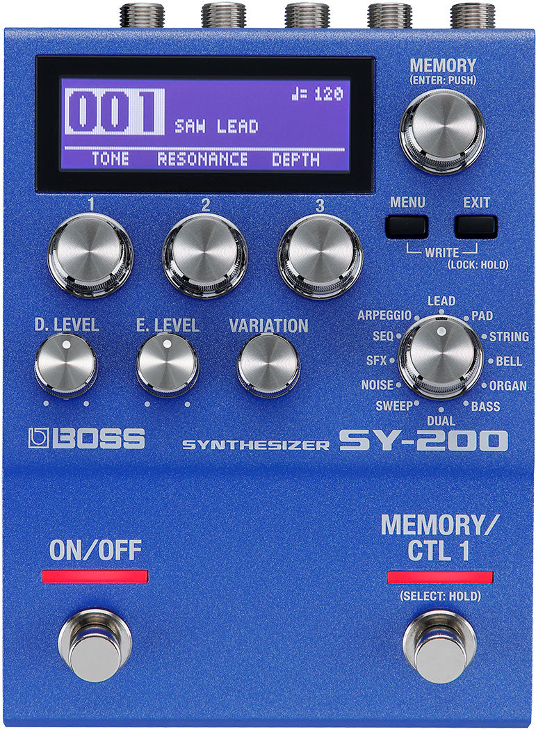 BOSS SY-200 シンセ BOSS SY-200 Polyphonic Guitar Synthesizer Pedal – Roland Store London