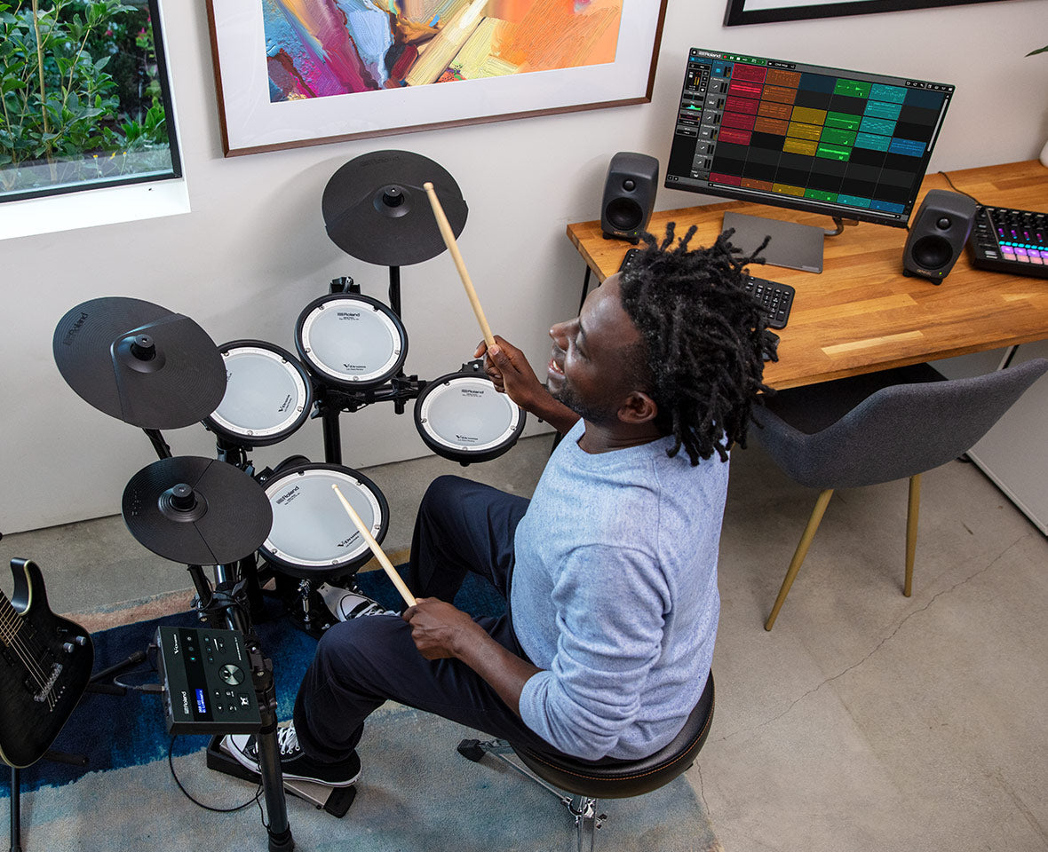 Roland TD-07KV Drum Kit with Hardware & Accessories