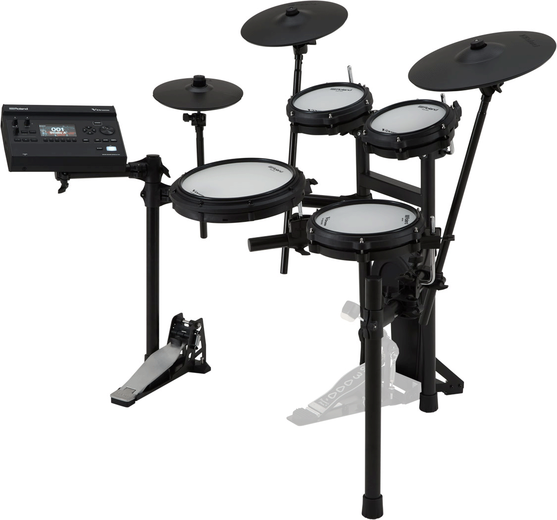 Roland TD313 V-Drums Digital Drum Kit with Hardware & Accessories