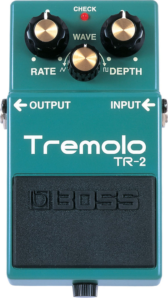 BOSS Tremolo TR-2 ギターエフェクター 台湾製 BOSS TR-2 Tremolo Pedal – Roland Store London