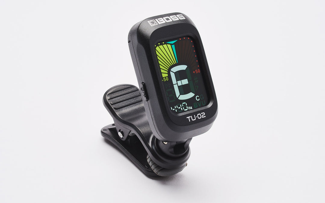Boss TU-02 Clip-on Tuner – Roland Store London